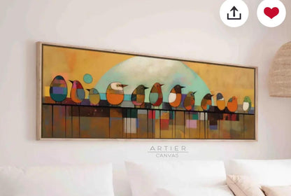 Custom Abstract Portrait Painting – Family Canvas Painting – Abstract Painting