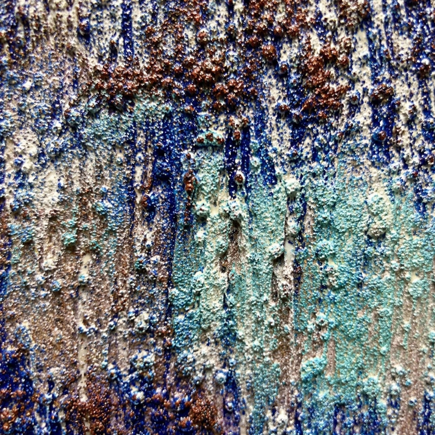 Navy and Sage Japandi Textured Neutral Abstract Wabi-Sabi Wall Art