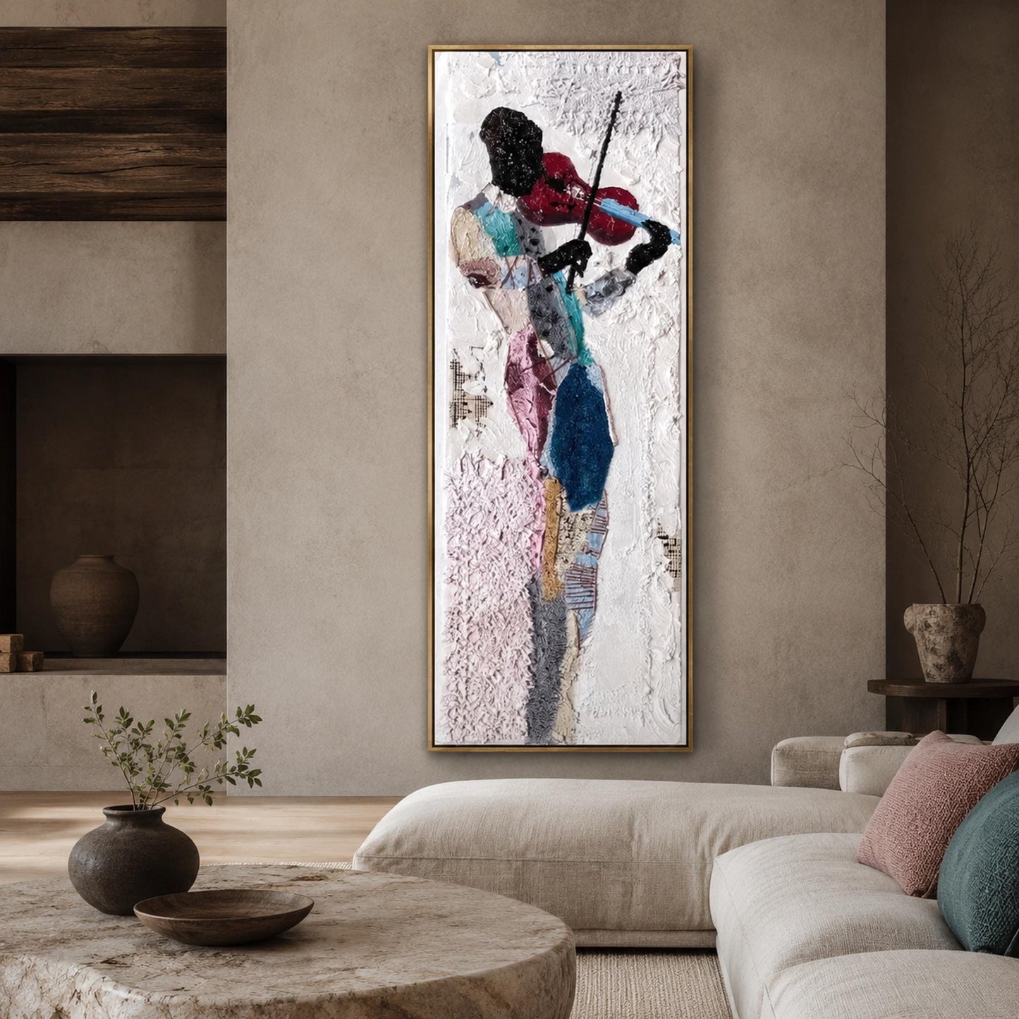 Etsy Taiwan – Abstract 3D Texture Wall Art | Textured Oil Painting, view 1
