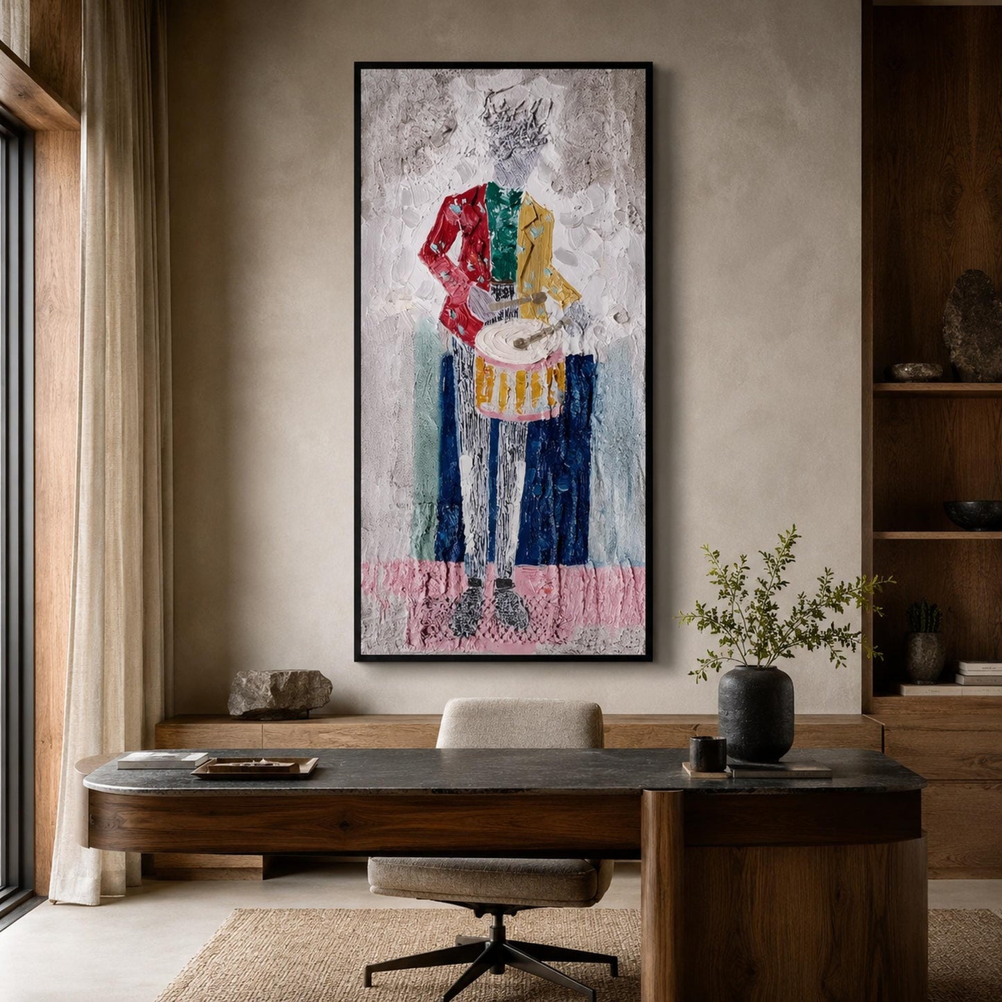 Etsy Taiwan – Abstract 3D Texture Wall Art | Textured Oil Painting, view 4