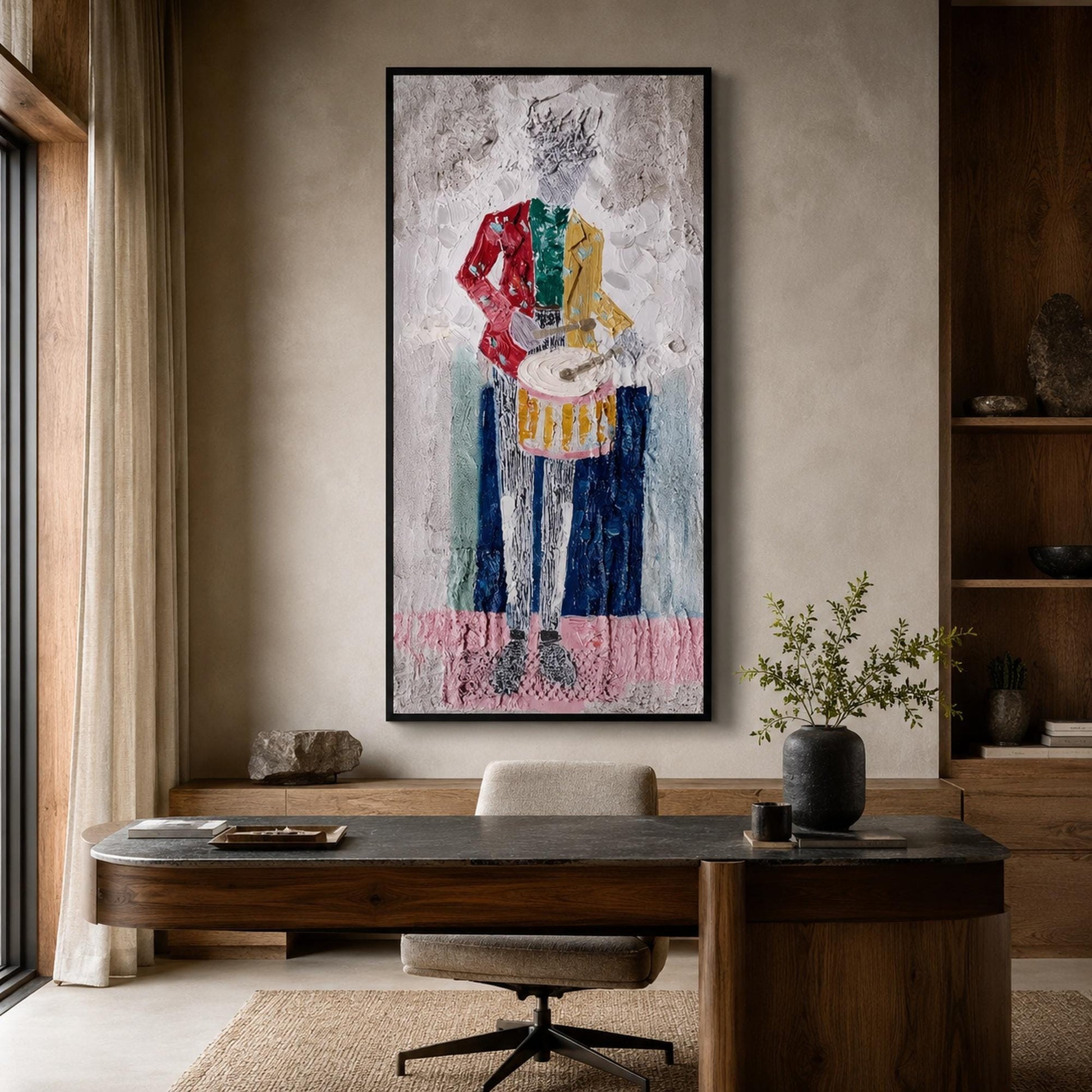 Etsy Taiwan – Abstract 3D Texture Wall Art | Textured Oil Painting, view 4