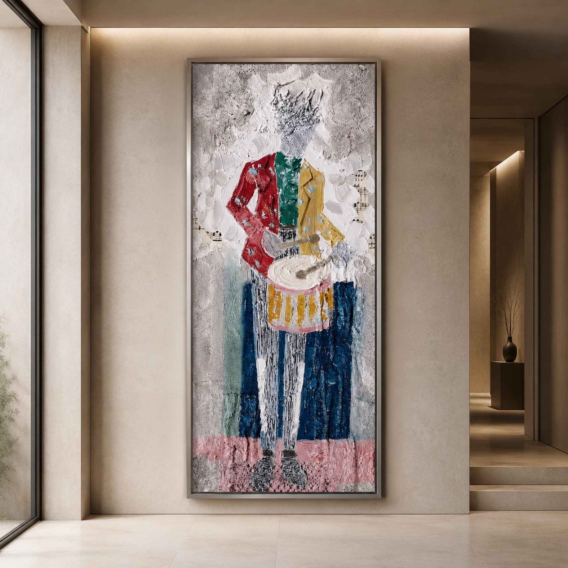Etsy Taiwan – Abstract 3D Texture Wall Art | Textured Oil Painting, view 2