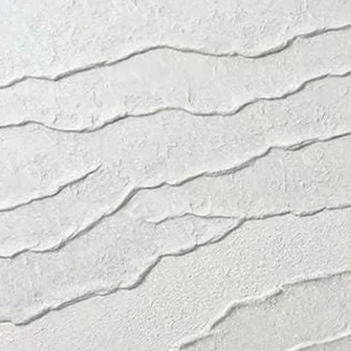 White Textured Lines Diptych – Wabi-Sabi Abstract Oil Painting, view 5