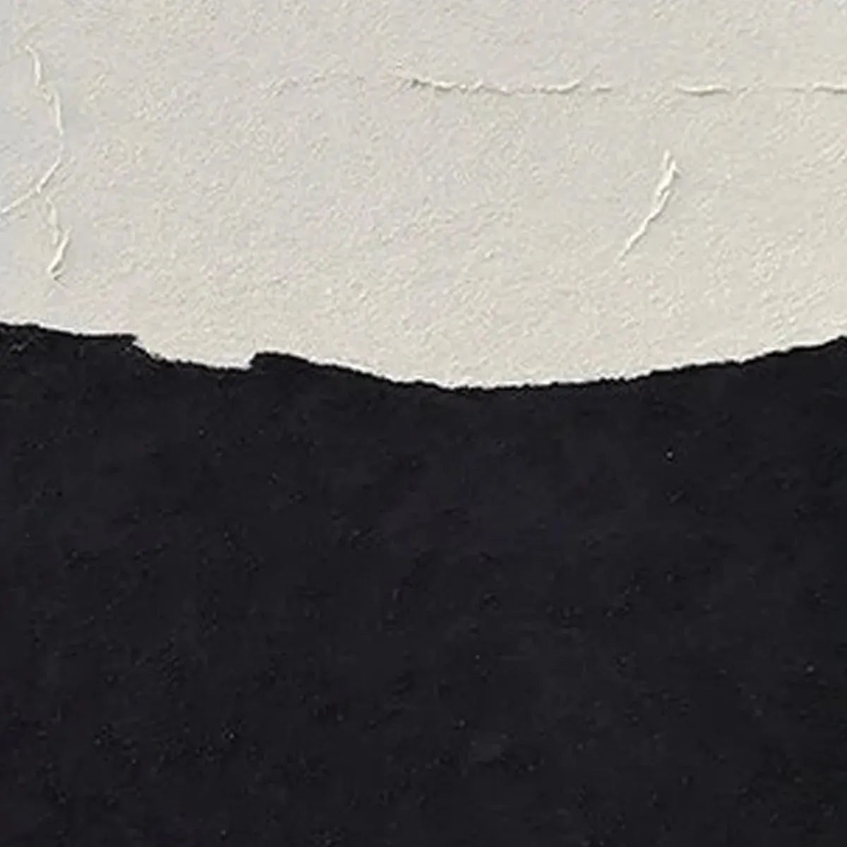 Black & White Abstract Landscape Diptych – Wabi-Sabi Landscape Oil Painting, view 4