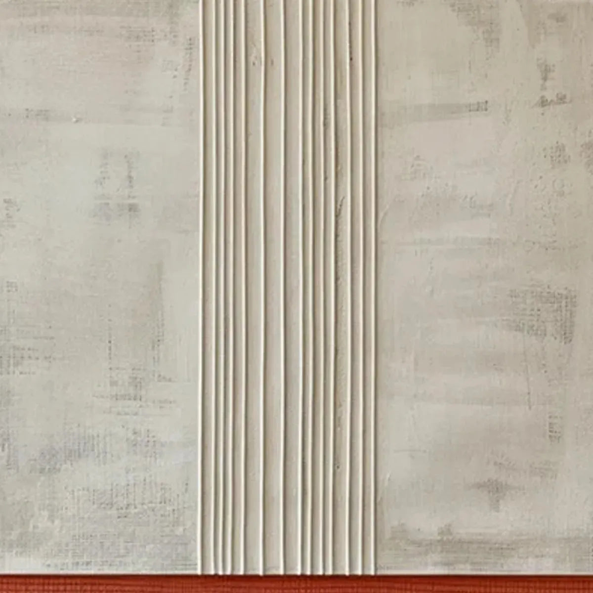 Textured Minimalist Landscape – Wabi-Sabi Landscape Oil Painting, view 4